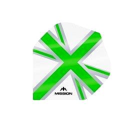 Mission Letky Alliance Union Jack - White / Green F3128 (289335)