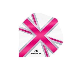 Mission Letky Alliance Union Jack - White / Pink F3131 (289338)