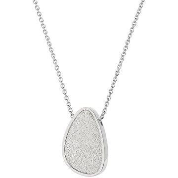 Scento Parfémový náhrdelník ve tvaru kapky (Stříbrný) (7290015420297)