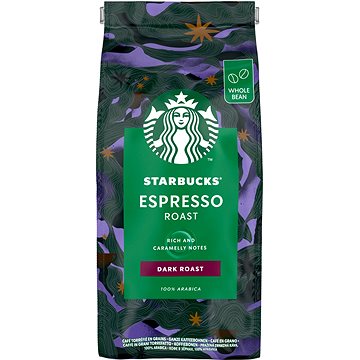 Starbucks® Espresso Roast, zrnková káva, 450 g (12525891)