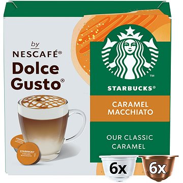 STARBUCKS® Caramel Macchiato by NESCAFE® DOLCE GUSTO® kávové kapsle 12 ks (12522980)