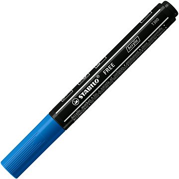 STABILO FREE Acrylic T300 2 - 3 mm, tmavě modrý (4006381576116)