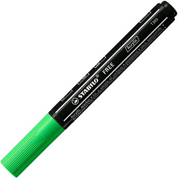 STABILO FREE Acrylic T300 2 - 3 mm, zelený (4006381576215)