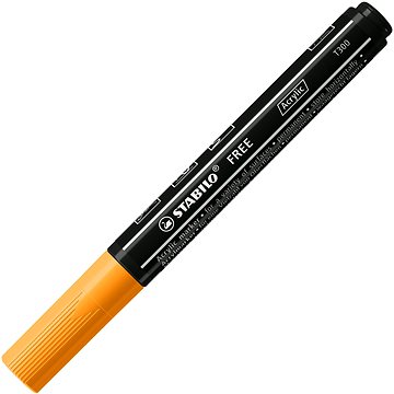 STABILO FREE Acrylic T300 2 - 3 mm, oranžový (4006381575973)