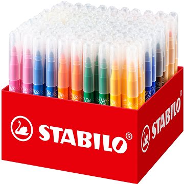 STABILO power max - 140 ks balení - 18 různých barev (4006381598255)