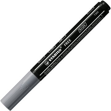 STABILO FREE Acrylic T300 2 - 3 mm, tmavě šedý (4006381576253)