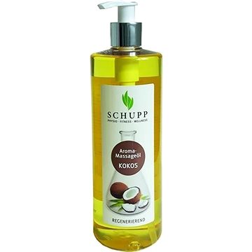Schupp aromatický masážní a tělový olej Kokos 500 ml (4027887014834)