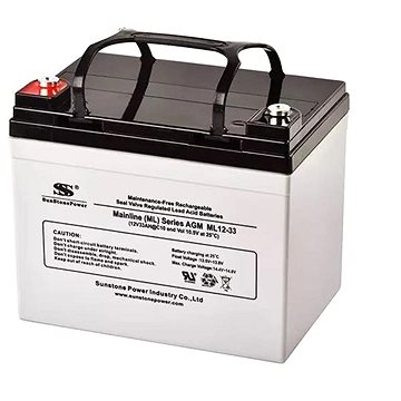 SUNSTONE-POWER AGM akumulátor 12V/33Ah ML12-33