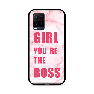 TopQ Kryt LUXURY Vivo Y21s pevný Girl Boss 69259 (Sun-69259)