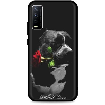 TopQ Kryt Vivo Y20s silikon Pitbull Love 67112 (Sun-67112)