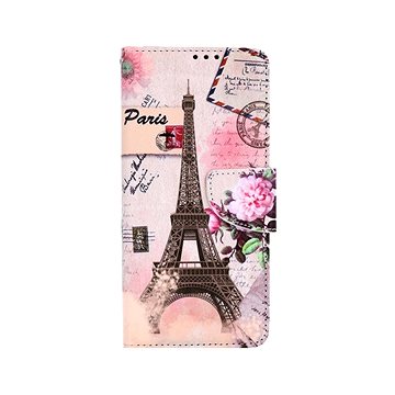 TopQ Pouzdro Realme 8i knížkové Eiffelova věž 70022 (Sun-70022)