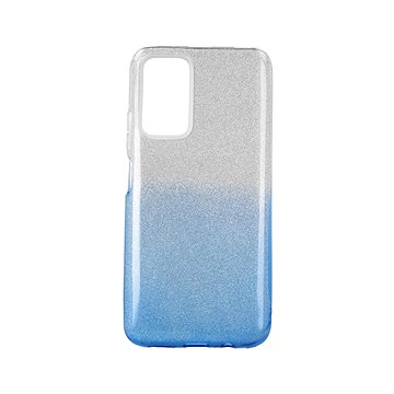 TopQ Kryt Xiaomi Redmi Note 11 Pro+ 5G glitter stříbrno-modrý 72461 (Sun-72461)