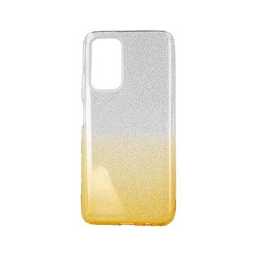 TopQ Kryt Xiaomi Redmi Note 11 glitter stříbrno-oranžový 68715 (Sun-68715)