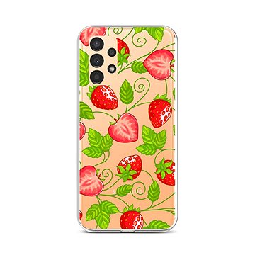 TopQ Kryt Samsung A13 silikon Strawberries 72097 (Sun-72097)