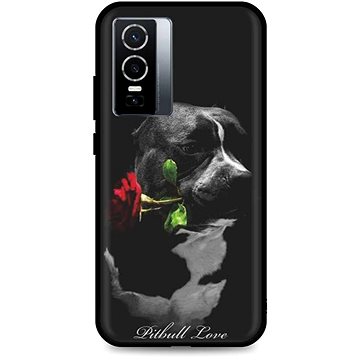 TopQ Kryt Vivo Y76 5G silikon Pitbull Love 72652 (Sun-72652)