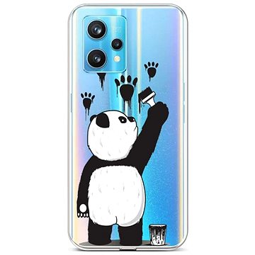 TopQ Kryt Realme 9 Pro+ silikon Rebel Panda 73219 (Sun-73219)