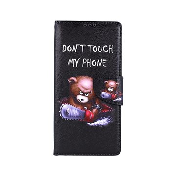 TopQ Kryt Xiaomi Redmi 9A knížkový Don't Touch méďa 51527 (Sun-51527)