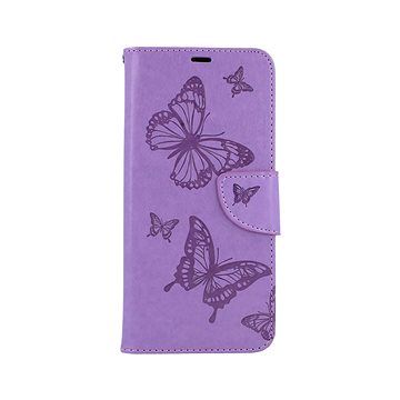 TopQ Pouzdro Xiaomi Redmi 9C knížkové Butterfly fialové 56118 (Sun-56118)