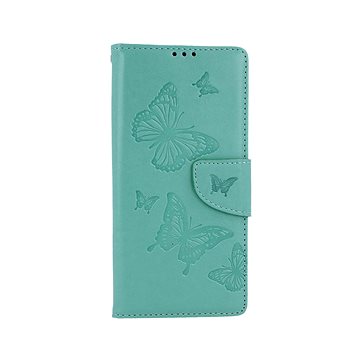 TopQ Pouzdro Xiaomi Redmi 9A knížkové Butterfly zelené 53942 (Sun-53942)