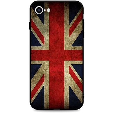 TopQ Kryt iPhone SE 2022 3D silikon Anglie 73909 (Sun-73909)