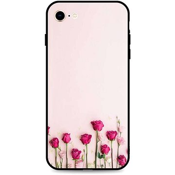 TopQ Kryt iPhone SE 2022 silikon Roses 74506 (Sun-74506)