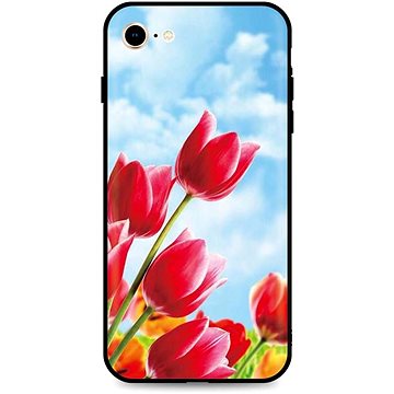 TopQ Kryt iPhone SE 2022 silikon Tulips 74505 (Sun-74505)