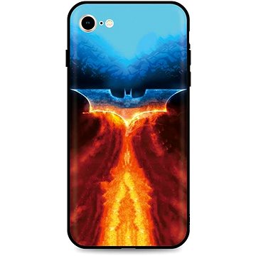 TopQ Kryt iPhone SE 2022 silikon Fiery Batman 74463 (Sun-74463)