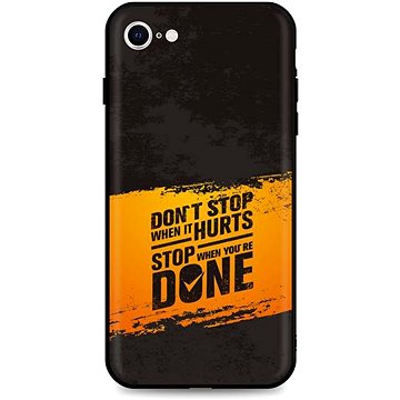 TopQ Kryt iPhone SE 2022 silikon Don´t Stop 74195 (Sun-74195)