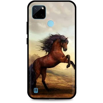 TopQ Kryt Realme C21Y silikon Brown Horse 69710 (Sun-69710)