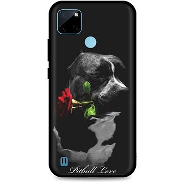 TopQ Kryt Realme C21Y silikon Pitbull Love 69674 (Sun-69674)