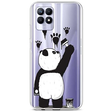 TopQ Kryt Realme 8i silikon Rebel Panda 69814 (Sun-69814)