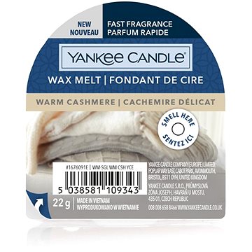 YANKEE CANDLE Warm Cashmere 22 g (5038581109343)