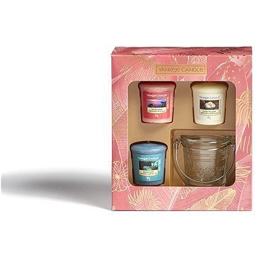 YANKEE CANDLE The Last Paradise 2021 + svícen, 3 ks (5038581110523)