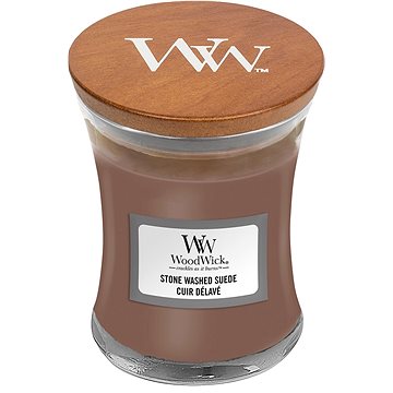 WOODWICK Stone Washed Suede 85 g (5038581103167)