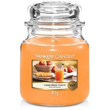 YANKEE CANDLE Farm Fresh Peach 411 g (5038581133430)