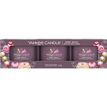 YANKEE CANDLE Berry Mochi set Sampler 3× 37 g (5038581131429)