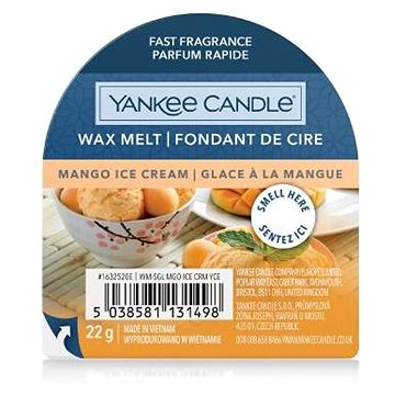YANKEE CANDLE Mango Ice Cream 22 g (5038581131498)