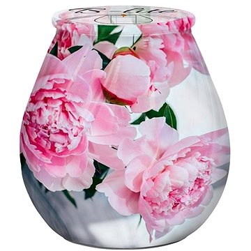 BISPOL zahradní svíčka růže, 120 g (5906927025711)