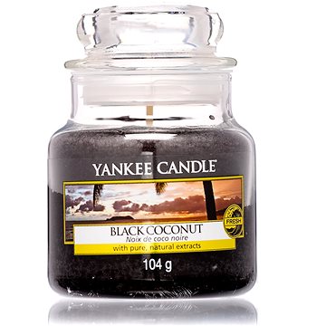 YANKEE CANDLE Classic malý Black Coconut 104 g (5038580013436)