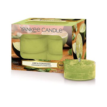 YANKEE CANDLE Lime & Coriander 12 × 9,8 g (5038581101774)