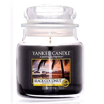 YANKEE CANDLE Classic střední Black Coconut 411 g (5038580013429)