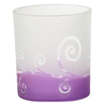 YANKEE CANDLE svícen na votivní svíčku Purple Scroll (5038580087321)