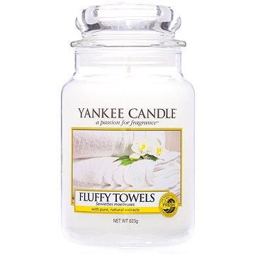 YANKEE CANDLE Classic velký Fluffy Towels 623 g (5038580003789)