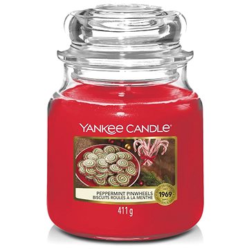 YANKEE CANDLE Peppermint Pinwheels 411 g (5038581140445)