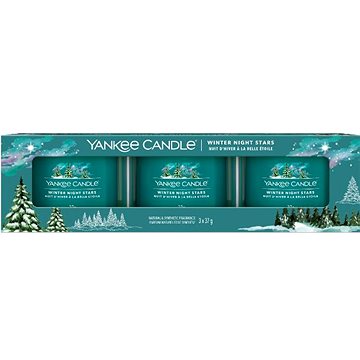 YANKEE CANDLE Winter Night Stars 3× 37 g (5038581140933)