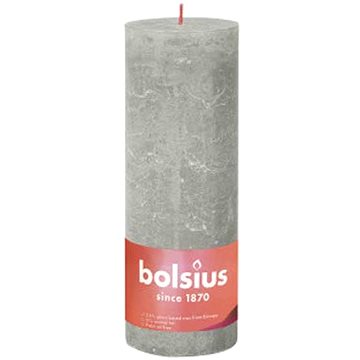 BOLSIUS rustikální sloupová šedý písek 190 × 68 mm (8717847148179)