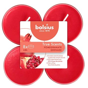 BOLSIUS Maxi True Scents Granátové jablko 8 ks (8717847137982)