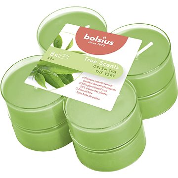 BOLSIUS Maxi True Scents Green Tea 8 ks (8717847151582)