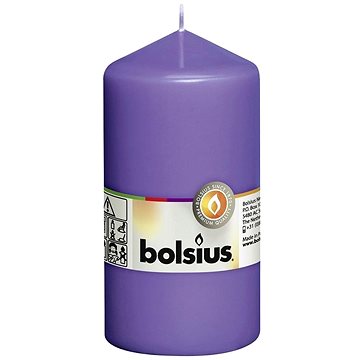 BOLSIUS svíčka klasická fialová 130 × 68 mm (8717847132857)