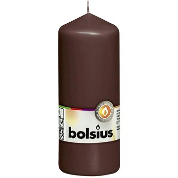 BOLSIUS svíčka klasická kaštanově hnědá 150 × 58 mm (8717847132796)